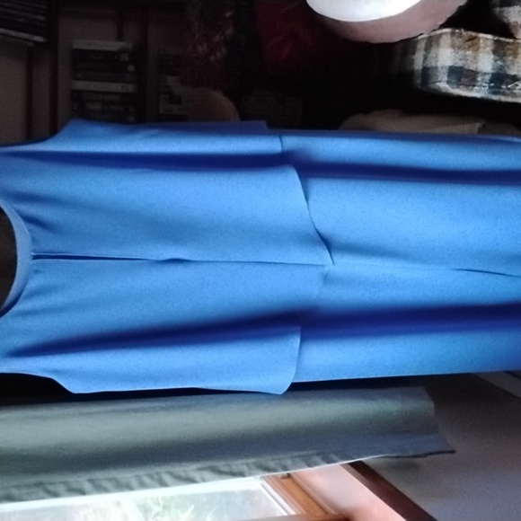 URSULA OF SWITZERLAND Women's Elegant Periwinkle Long Dress and Jacket Set - Picture 10 of 11